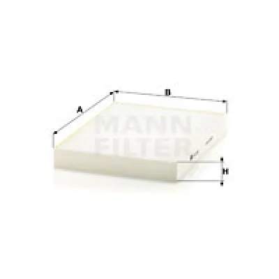 Filter, vazduh unutrašnjeg prostora MANN FILTER CU 28 003 IC-D066E5