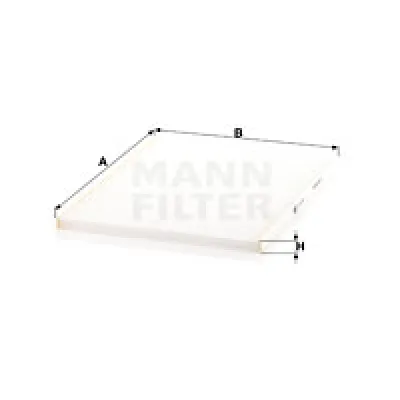 Filter, vazduh unutrašnjeg prostora MANN FILTER CU 28 004 IC-D247DE