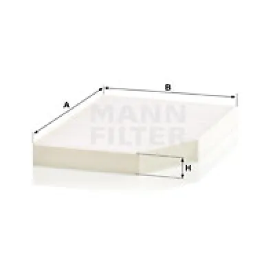 Filter, vazduh unutrašnjeg prostora MANN FILTER CU 30 007 IC-G0PZ26