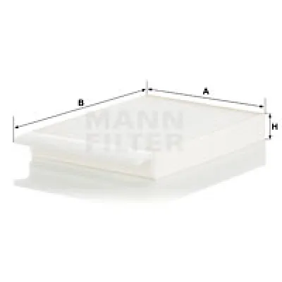 Filter, vazduh unutrašnjeg prostora MANN FILTER CU 30 012 IC-G0K0Y7