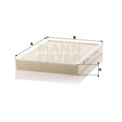 Filter, vazduh unutrašnjeg prostora MANN FILTER CU 31 001 IC-D0670C