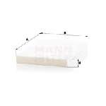Filter, vazduh unutrašnjeg prostora MANN FILTER CU 31 003 IC-DF1A57