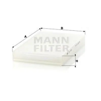 Filter, vazduh unutrašnjeg prostora MANN FILTER CU 3192 IC-D06716