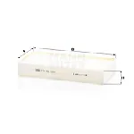 Filter, vazduh unutrašnjeg prostora MANN FILTER CU 32 005 IC-D91263