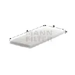 Filter, vazduh unutrašnjeg prostora MANN FILTER CU 3243 (12) IC-D0671A