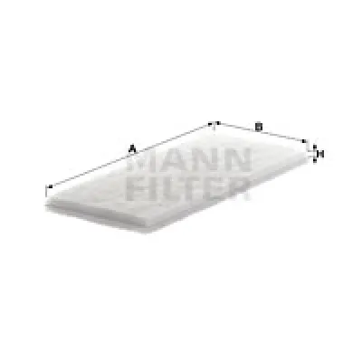 Filter, vazduh unutrašnjeg prostora MANN FILTER CU 3243 (12) IC-D0671A