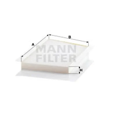 Filter, vazduh unutrašnjeg prostora MANN FILTER CU 3461/1 IC-D0672D