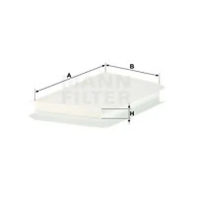 Filter, vazduh unutrašnjeg prostora MANN FILTER CU 3461 IC-D0672C