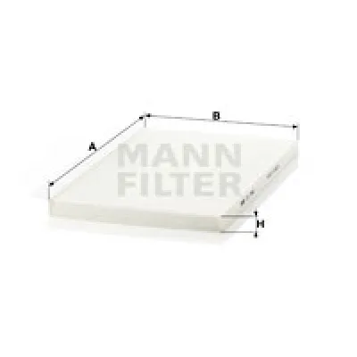 Filter, vazduh unutrašnjeg prostora MANN FILTER CU 3562 IC-D06734