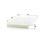 Filter, vazduh unutrašnjeg prostora MANN FILTER CU 3569 IC-D06737