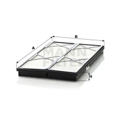 Filter, vazduh unutrašnjeg prostora MANN FILTER CU 3759 IC-D0673D