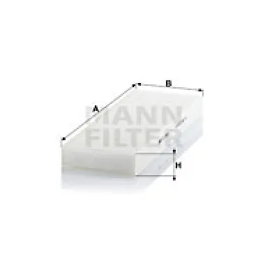 Filter, vazduh unutrašnjeg prostora MANN FILTER CU 3869 IC-D06746