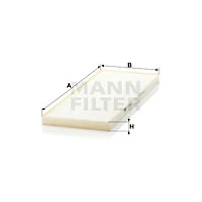 Filter, vazduh unutrašnjeg prostora MANN FILTER CU 3935 IC-D06749