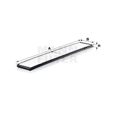 Filter, vazduh unutrašnjeg prostora MANN FILTER CU 8430 IC-D06795