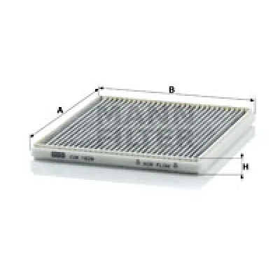 Filter, vazduh unutrašnjeg prostora MANN FILTER CUK 1828 IC-D0679F