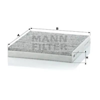 Filter, vazduh unutrašnjeg prostora MANN FILTER CUK 2149 IC-D067B5