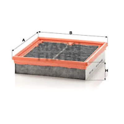 Filter, vazduh unutrašnjeg prostora MANN FILTER CUK 2184 IC-D067B6