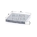 Filter, vazduh unutrašnjeg prostora MANN FILTER CUK 22 021 IC-D4B72F