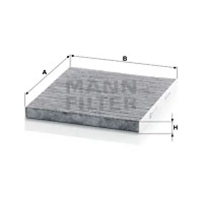 Filter, vazduh unutrašnjeg prostora MANN FILTER CUK 23 009 IC-D74974