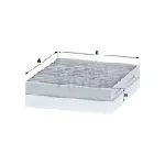 Filter, vazduh unutrašnjeg prostora MANN FILTER CUK 23 019/1 IC-F7A622