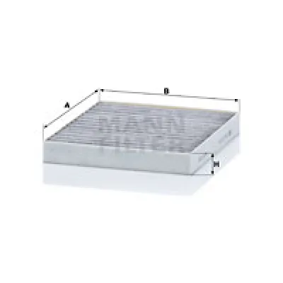 Filter, vazduh unutrašnjeg prostora MANN FILTER CUK 23 019/1 IC-F7A622