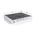 Filter, vazduh unutrašnjeg prostora MANN FILTER CUK 24 003 IC-D067D0