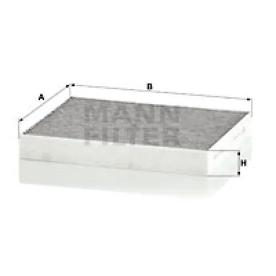 Filter, vazduh unutrašnjeg prostora MANN FILTER CUK 24 024 IC-G0LP5A