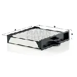 Filter, vazduh unutrašnjeg prostora MANN FILTER CUK 2430 IC-D067D3