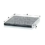 Filter, vazduh unutrašnjeg prostora MANN FILTER CUK 2435 IC-D067D5