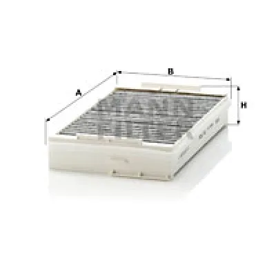 Filter, vazduh unutrašnjeg prostora MANN FILTER CUK 2534 IC-D067DF