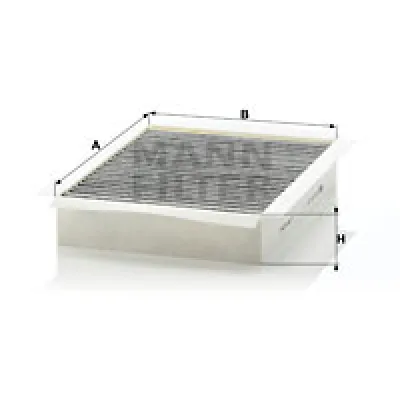 Filter, vazduh unutrašnjeg prostora MANN FILTER CUK 26 003 IC-D067E2