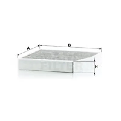 Filter, vazduh unutrašnjeg prostora MANN FILTER CUK 26 007 IC-D1A159