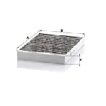 Filter, vazduh unutrašnjeg prostora MANN FILTER CUK 2722-2 IC-D067EF