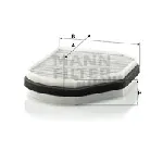 Filter, vazduh unutrašnjeg prostora MANN FILTER CUK 2897 IC-D067FE