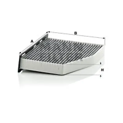 Filter, vazduh unutrašnjeg prostora MANN FILTER CUK 2939/1 IC-D06801