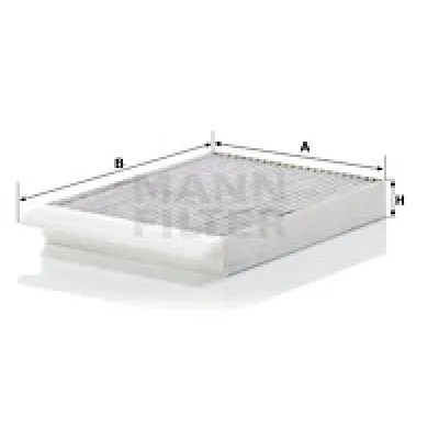 Filter, vazduh unutrašnjeg prostora MANN FILTER CUK 30 012 IC-G0K0YB