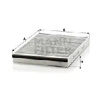 Filter, vazduh unutrašnjeg prostora MANN FILTER CUK 3054 IC-D06812