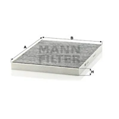 Filter, vazduh unutrašnjeg prostora MANN FILTER CUK 3142 IC-D06819