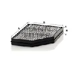 Filter, vazduh unutrašnjeg prostora MANN FILTER CUK 32 001 IC-D0681D