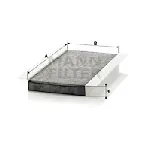 Filter, vazduh unutrašnjeg prostora MANN FILTER CUK 3337 IC-D06821