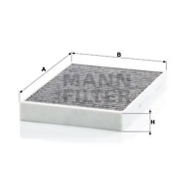 Filter, vazduh unutrašnjeg prostora MANN FILTER CUK 34 003 IC-DA4576