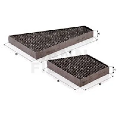 Filter, vazduh unutrašnjeg prostora MANN FILTER CUK 35 000-2 IC-D06828