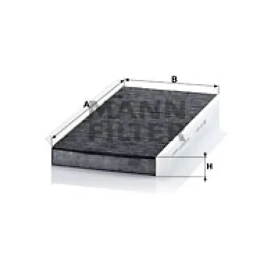 Filter, vazduh unutrašnjeg prostora MANN FILTER CUK 4054 IC-D06839