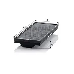 Filter, vazduh unutrašnjeg prostora MANN FILTER CUK 4469 IC-D06841