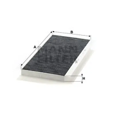 Filter, vazduh unutrašnjeg prostora MANN FILTER CUK 5366 IC-D06848