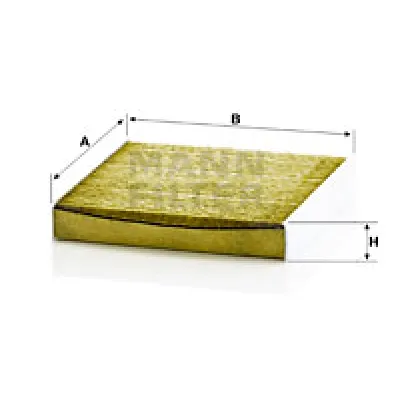 Filter, vazduh unutrašnjeg prostora MANN FILTER FP 1827 IC-D69B82
