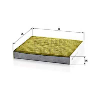 Filter, vazduh unutrašnjeg prostora MANN FILTER FP 1919 IC-D4B713