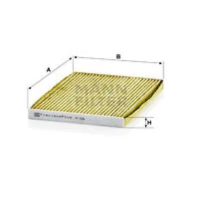 Filter, vazduh unutrašnjeg prostora MANN FILTER FP 1936 IC-D69B83