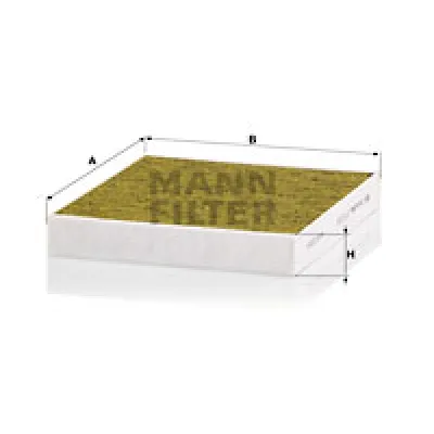 Filter, vazduh unutrašnjeg prostora MANN FILTER FP 24 003 IC-G0SCHQ