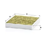 Filter, vazduh unutrašnjeg prostora MANN FILTER FP 2559 IC-D4B718